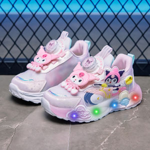 KUOBURENSHENG | Non-slip Bottom Glowing Childrens Sports Shoes