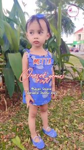 Setelan Baby METTA by LittleKoda plus Sepatu & Bandana 3-18Bulan