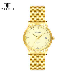 Teconi Jam Tangan Wanita Kuarsa Fashion Stainless Steel C015 - Anti Air Free Bubble Free Box