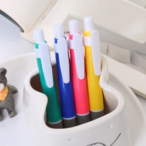 Combo 4 Bút bi siêu cute 4 màu đẹp đơn giản - Ngòi 0.5mm - Combo bút viết mực xanh