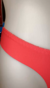 Pakaian dalam pinggang rendah berbentuk V  sutra es tanpa jejak  wanita