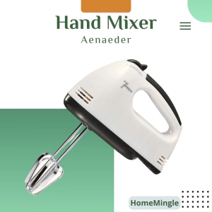 Hand Mixer เครื่องผสมอาหารแบบมือถือ Aenaeder รุ่น HE133-1 (กำลังไฟ 260W / 7 ระดับความเร็ว)