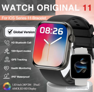 Global Version IOS Original Series Watch S11 Bracelet HD AMOLED Display Smartwatch Call GPS Waterproof Sports Watches Men Woman