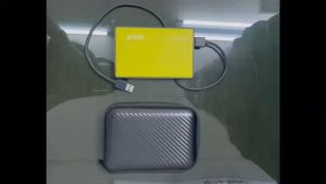 กระเป๋าใส่หูฟัง สายชาร์จ Power Bank ฮาร์ดดิสและอื่นๆ รุ่น BAG 106 ลายเคฟล่า