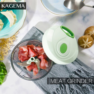 KAGEMA Portable Hand Chopper Blender Mini And Meat Grinder Baby Food Vegetable Fruits