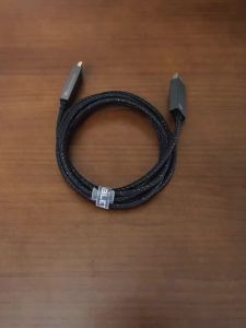 Cabletimes | CABLETIME 8K 60Hz 4K Zinc Alloy DisplayPort to HDMI Cable HDR 10 for Desktop TV Monitor LG Dell DP1.4 HDMI 2.1 Cable Hdmi cable