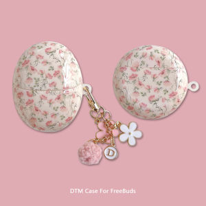 Huawei Freebuds Protective Case Se3 Wireless Bluetooth Earphone Cover Floral Hard Shell Clip on Ear Clip pro 3 Anti Fall
