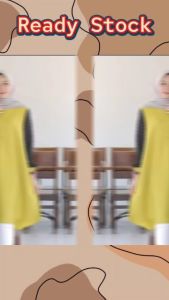 Atasan Wanita Kekinian & Tunik Dewasa Premium Brisia Moscrep