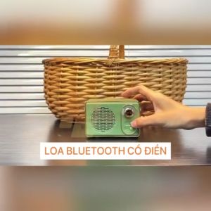 Loa bluetooth mini di động DZ-004 âm thanh siêu chất siêu trầm có khe cắm thẻ nhớ