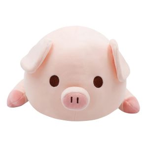 KiddoZone Adorable Cartoon Pig Plush Pillow Cuddly Sleeping Companion Perfect for Girls and Boys Birthdays Dorms & Cars Super Soft Large Huggable Stuffed Animal Toy