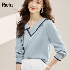 Puella | Elegant Simple Long Sleeve Shirt for Women