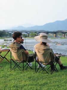 เกาอี้แคมป์ปิ้ง เก้าอี้พกพา เก้าอี้พกพาพับ โอบรับทุกสรีระ  รับน้ำหนักได้ 150kg เก้าอี้ปิคนิค เก้าอี้กลางแจ้ง เก้าอี้ตกปลา มาพร้อมกับถุงเก็บ