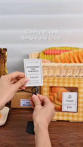 NIIMBOT Custom Label Paper for Supermarket | Price & Product Tags | Waterproof Oilproof Scratchproof