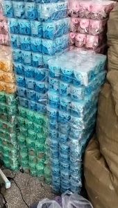 50Pcs/Pack Student Candy colors Thick Elastic Ponytail Hair Tie Colorful Rubber Band Hair