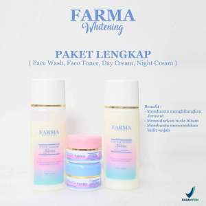Farma Whitening Skincare Bpom Original || Skincare Farma Whitening