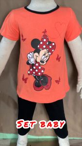 SET BAJU BUDAK PEREMPUAN 1-3 TAHUN GIRLS CLOTHING SETS 1005 COTTON BAJU BUDAK LEGGINGS BABY PEREMPUAN BAJU BABY