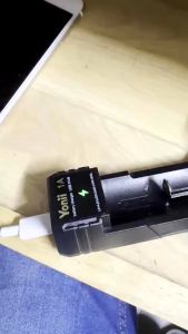 Bộ sạc pin 18650 26650 21700 Yonil 1A chân USB type C đầu ra 1A