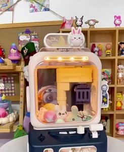 CONUSEA | Childrens Claw Machine Coin Operated Play Game Catch Ball Egg Doll Mini Claw Catch Toy Crane Machine Kids Interactive Toy Gifts