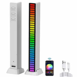 Lampu LED RGB Bar Strip Spectrum Audio Indicator Music Sound Control Lamp AH060 - LM