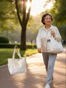 JYHOME | Elderly Water-resistant Oxford Cloth Tote Bag