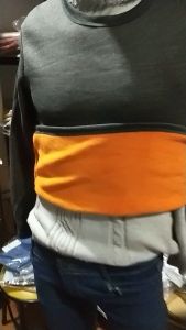 (ต่อชุด) TB117 ลองจอนหญิงและชาย แบบหนา เสื้อและกางเกง