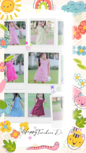 Đầm Bé Gái Tamiuy Hoa Nhí Cổ Vuông Cho Bé Gái 8-30 kg