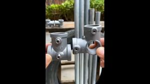 ข้อต่อท่อ ไม่ต้อง ต๊าปเกลียว ขนาด 20 มม. / 25 มม. สำหรับงานเฟอร์นิเจอร์ งานตกแต่ง งาน D.I.Y. ทุกชนิด