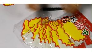 30pcs Kertas Tag Kartu Promo Sale Pop Card Kertas Penjepit Harga Kartu Promosi