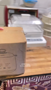 ALLTOU Egg Boiler Multifunctional Egg Cooker with Steam Bowl 6 Modes Touch Control Digital Display