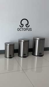 Jenstore Octopus SBR-06E 6-Liter รุ่นเท้าเหยียบ รูปแบบของกลม 6 ลิตร 6 ลิตร ขาเหยียบ ทรงกลม