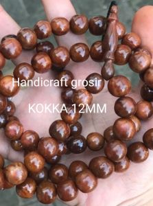tasbih kokka 12mm /tasbeh super kaoka /tasbih kokkah /tasbih 99butir /tasbih berkualitas /harga promo tasbih kokka /tasbih kayu kokka