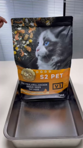 thức ăn hạt full topping thịt sấy của S2 PET (dòng V1 )  bao 1kg và 1.5kg  dành cho mèo - T3 PETS SHOP
