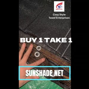 BUY 1 TAKE 1 Anti UV 90% Sunshade Net Black Green Outdoor Garden Net Farm Net Greenhouse Net Sunscreen Sunblock Shade Cloth Shade Net Waterproof Stain Resistant Shades Awnings