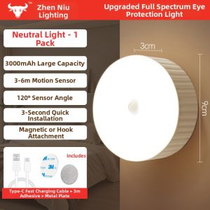 ZHENNIU | Smart Human Sensor LED Night Light