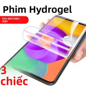 3 Miếng Dán Bảo Vệ Màn Hình Hydrogel Cho Samsung Galaxy A Series A16 A36 A56 A06S A26 A55 A35 A25 A15 A05S A54 A34 A53 A14 5G Chống Vỡ HD Trong Suốt