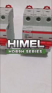 HIMEL MINIATURE CIRCUIT BREAKER HDB9H A SERIES | 10 KAIC | 3 POLE | 6a to 63a | VAT INCLUDED PRICES