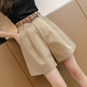 Elegant High-Waist Slimming Summer French Style Shorts