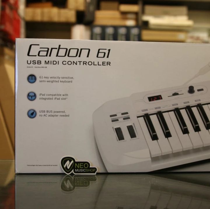 Samson Carbon 61 USB Midi controller keyboard Keyboard Midi Untuk