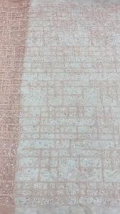 Luxury Nigerian Sequins Lace Fabric 2026 High Quality Beaded Lace Fabric for Wedding Party Season Dress 5 Yards