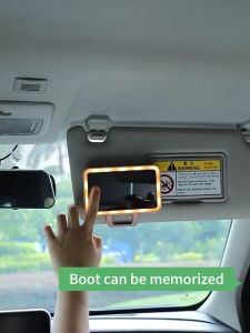 SEAMETAL Cermin Make Up Dynamic Led Mobil Cermin Lampu Mobil Cermin Sunvisor