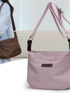 Casual Oxford Cloth Womens Crossbody Bag Single Shoulder Nylon Canvas Lightweight Trendy Small Bag for Students Daily Use