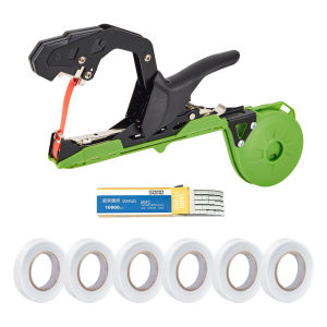 New Elbow Large Mouth Agricultural Fruit and Vegetable Hand Tying Binding Machine Tapener Tapes Binding Garden Tools2023