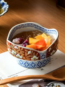 ชามขนมหวานสไตล์หarem ชามน้ำตาลสุดหรูหราพร้อมขาสูง เครื่องครัวสำหรับจัดการอาหารเล็กๆ น่ารักและละเอียดอ่อน ชามขนมหวาน