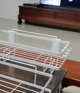 Local 24H delivery in Manila Black And White Bathroom Shelf Toilet Storage Rack Toiletries Storage Tool Above The Toilet Storage Organizer (Original Iron Art)