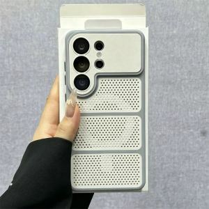 Breathable Heat Dissipation Magnetic Case for Samsung Galaxy S25 S24 S26 Ultra For Magsafe Wireless Charge Cooling Bumper Cover