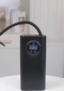 máy bơm khí không dây cầm tay sạc USB ngắt tự động thích hợp cho lốp và bóng xe đạp và ô tô và bóng Theo dõi áp suất lốp