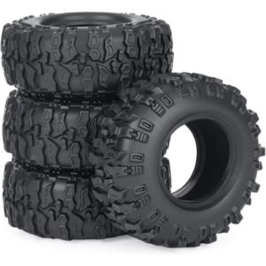 1/30 Quy Mô RC Xe Bánh Xích Leo Núi Lốp Da Bánh Xe 0.7 Cao Su Nâng Cấp Phần Cho Ford Bronco SCX30 Jeep Wrangler AXI-2048 AXI-2261
