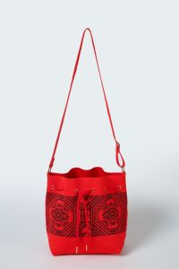 Handmade Weaving Ethnic Style New Arrival Open Drawstring Knitting Shoulder Bag Womens Convenient Large Capacity Bag Casual Tote Bag