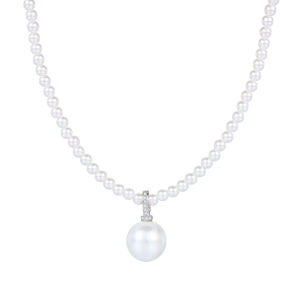 สร้อยคอจี้มุกสีทอง DIY ลูกปัดสีเทา ออสเตรเลียขาว จี้เดี่ยว อุ้มเสื้อสีทอง หัวเข็มขัดอเนกประสงค์ สไตล์ยุโรป เครื่องประดับแฟชั่น