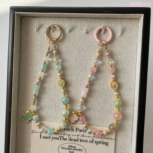 Premium Clove Chinese Style Handphone Chain 2024 New Design Crystal Beads Bookbag Keyring Fashionable National Style